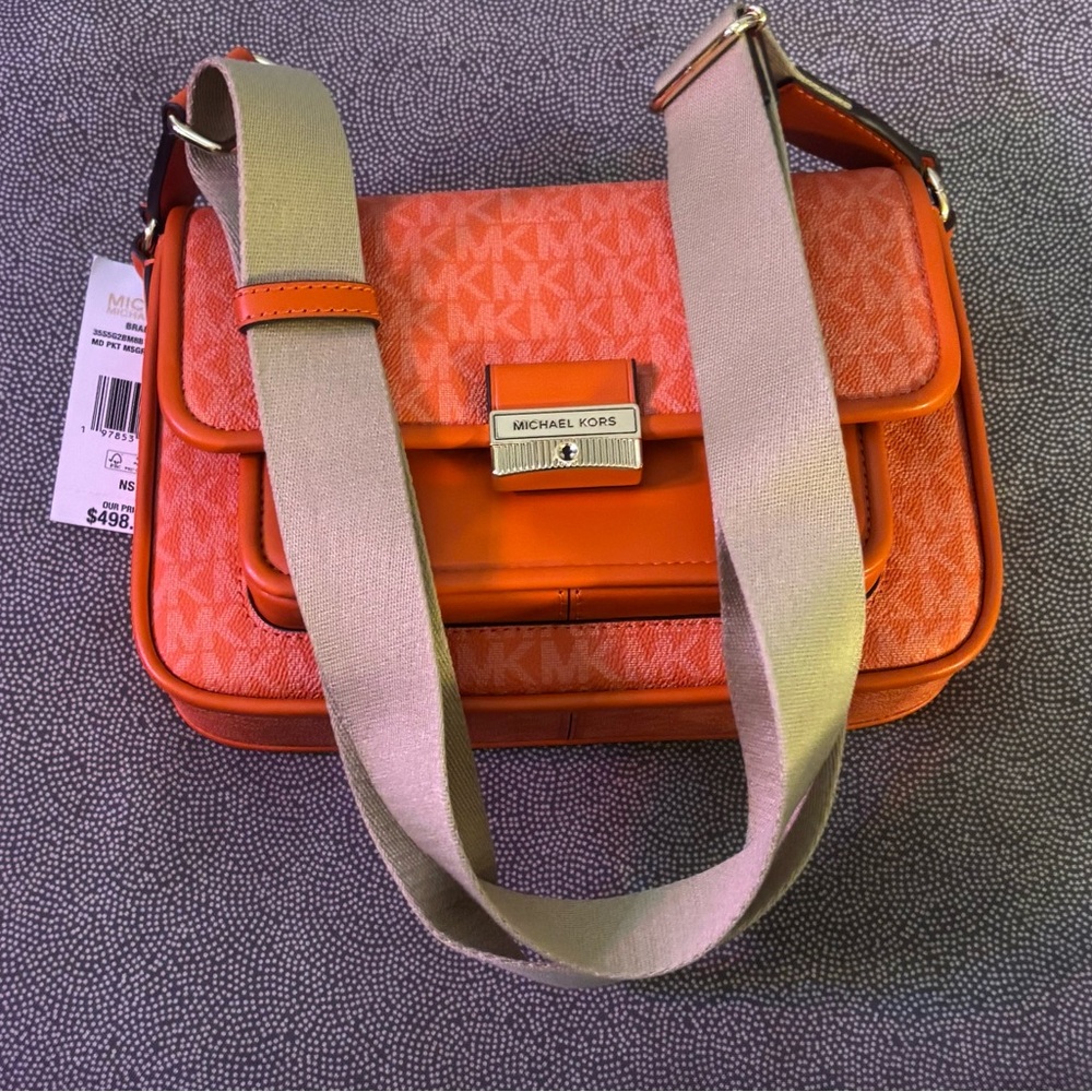 Michael Kors Orange Crossbody Bag